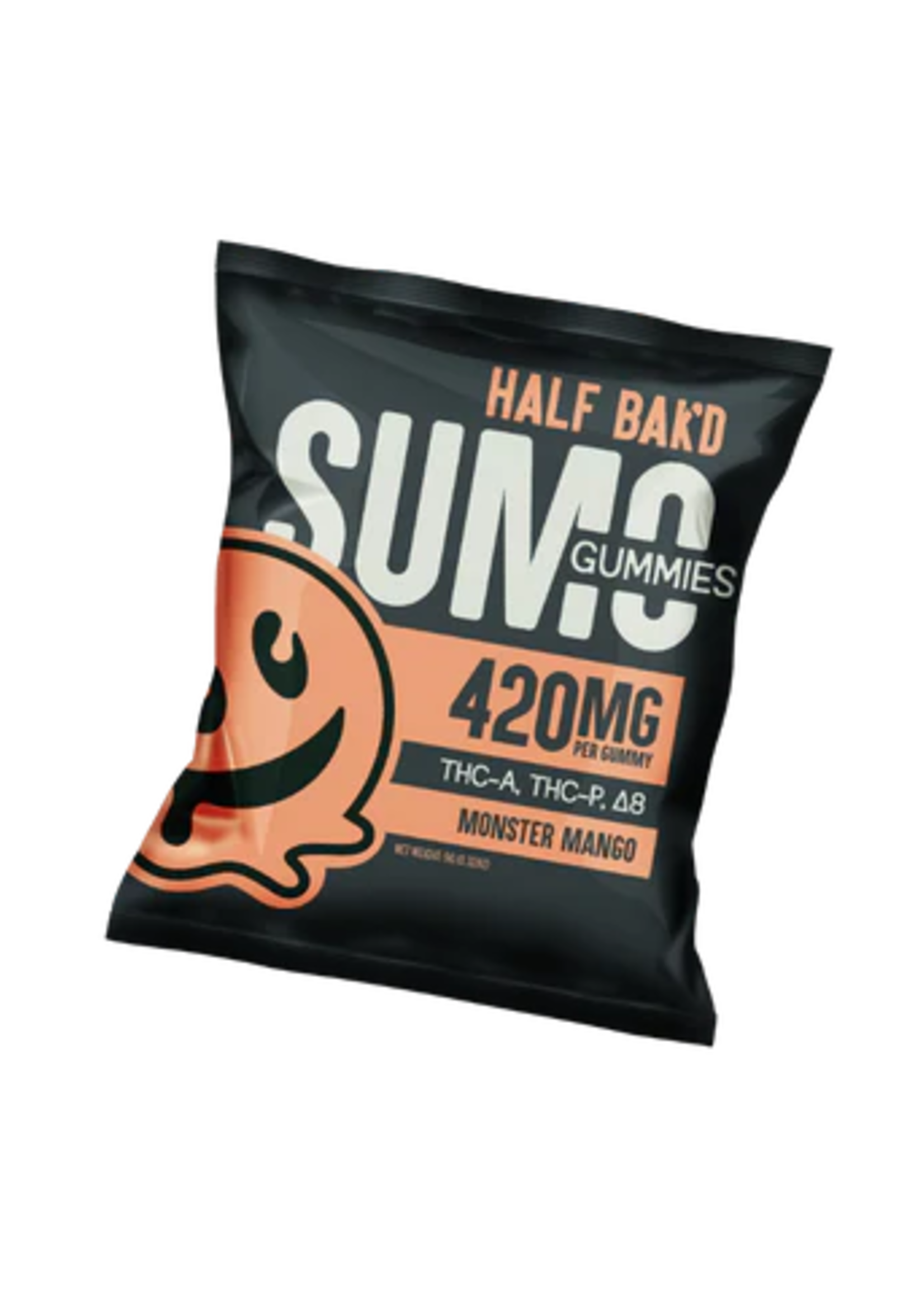 SUMO SUMO GUMMIES THC-A/THC-P/D9 MONSTER MANGO 420MG