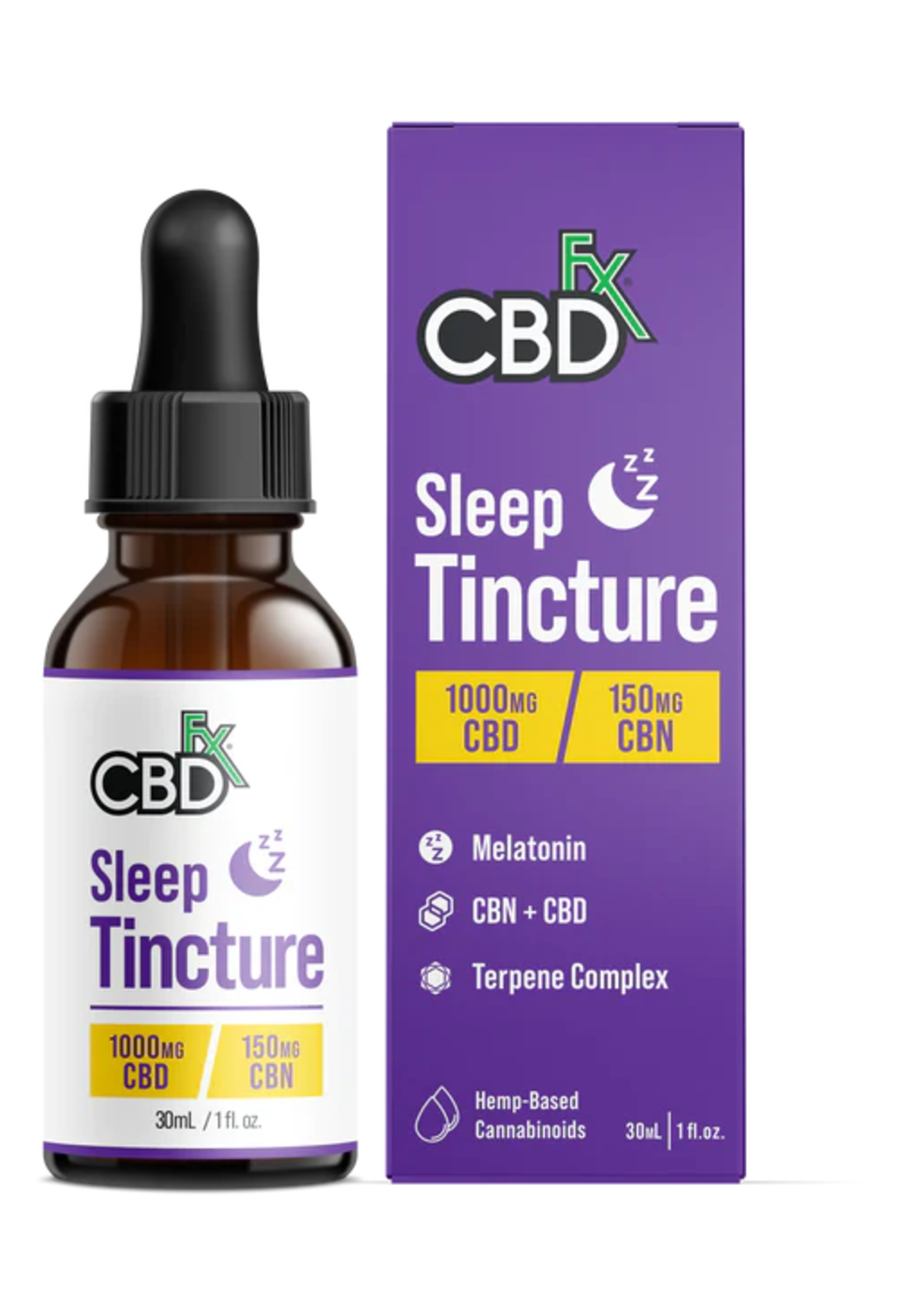 CBD FX CBDFX SLEEP TINCTURE 1000MG