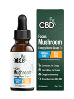 CBD FX CBDFX FOCUS BLEND MUSHROOM TINCTURE 1000MG
