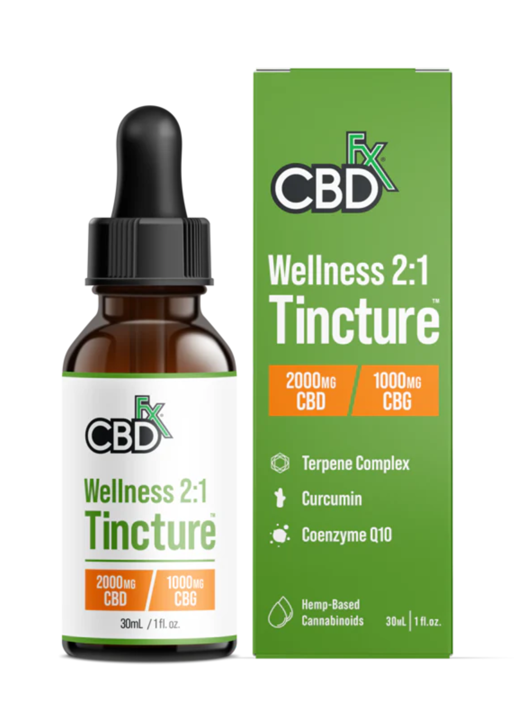 CBD FX CBDFX CALMING TINCTURE 2000MG