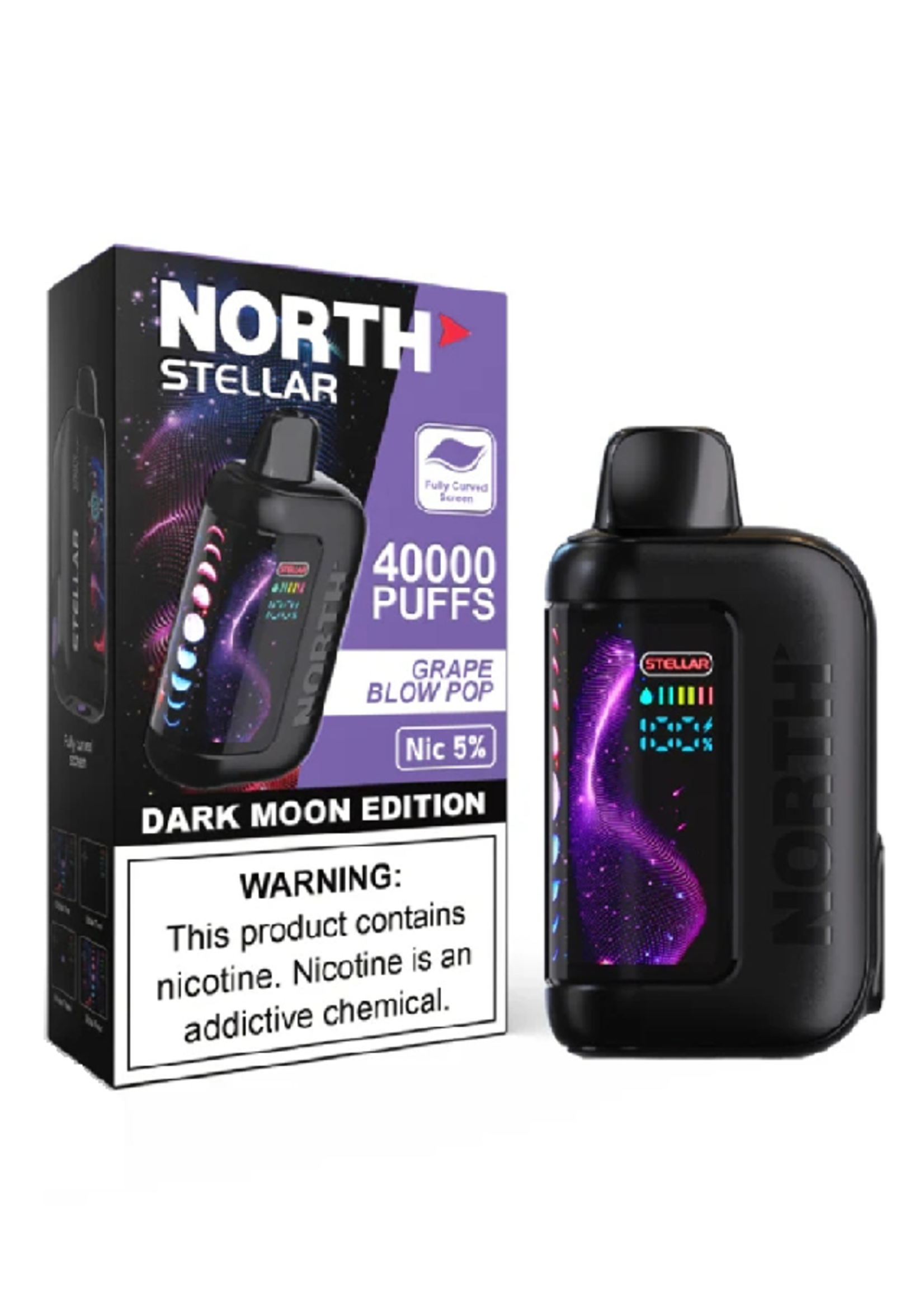 NORTH NORTH STELLAR GRAPE BLOW POP