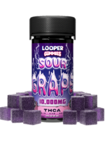 LOOPER LOOPER THC-A 10K GUMMIES SOUR GRAPE