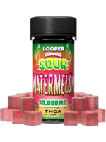 LOOPER LOOPER THC-A 10K GUMMIES SOUR WATERMELON