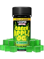 LOOPER LOOPER THC-A 10K GUMMIES GREEN APPLE