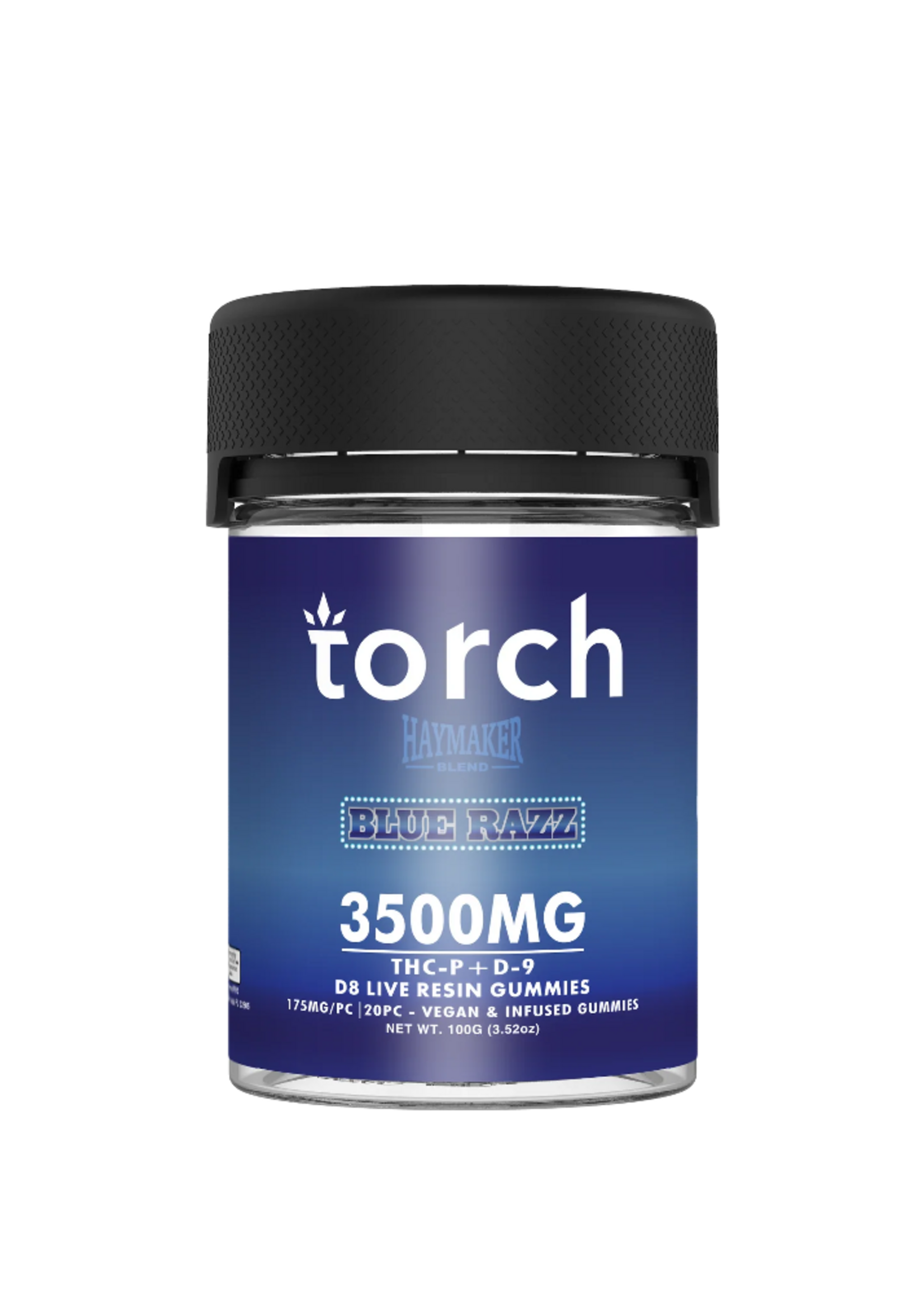 TORCH TORCH GUMMIES BLUE RAZZ THC-P/D9