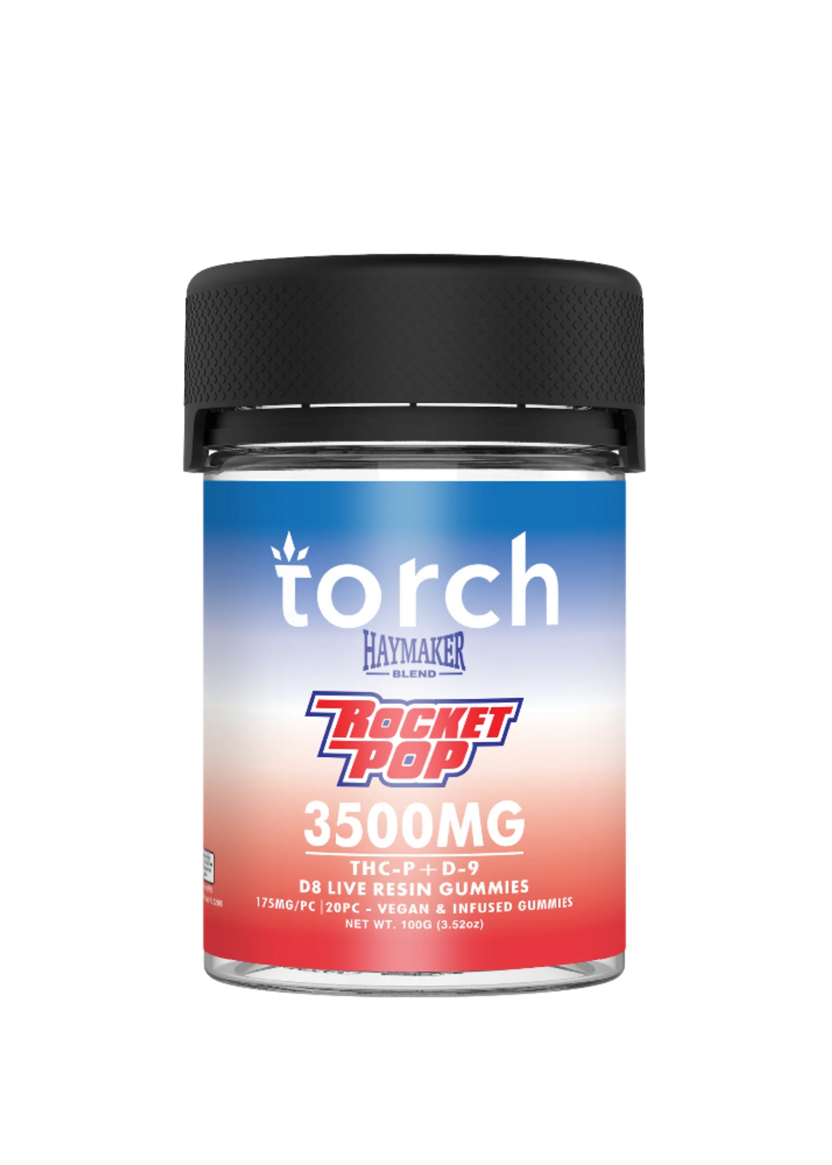 TORCH TORCH GUMMIES ROCKET POP THC-P/D9