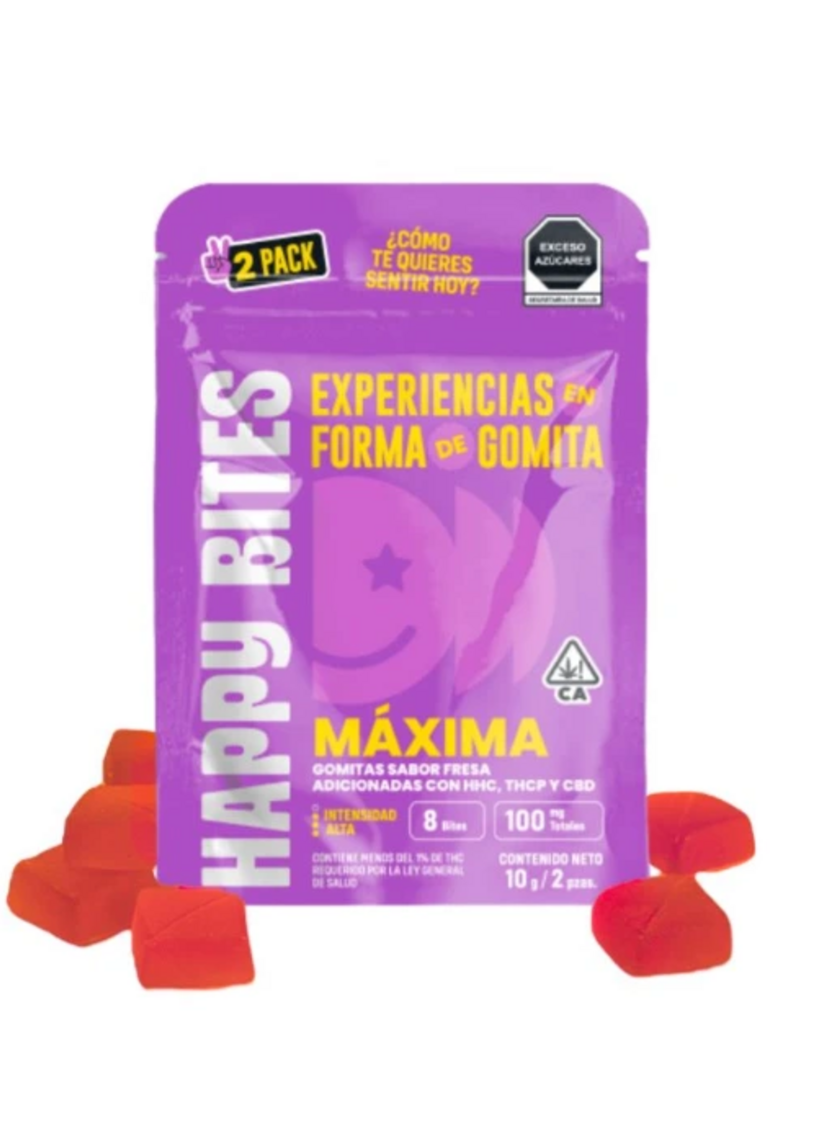 HAPPY BITES HAPPY BITES MAXIMA HHC / CTHC-P / CBD