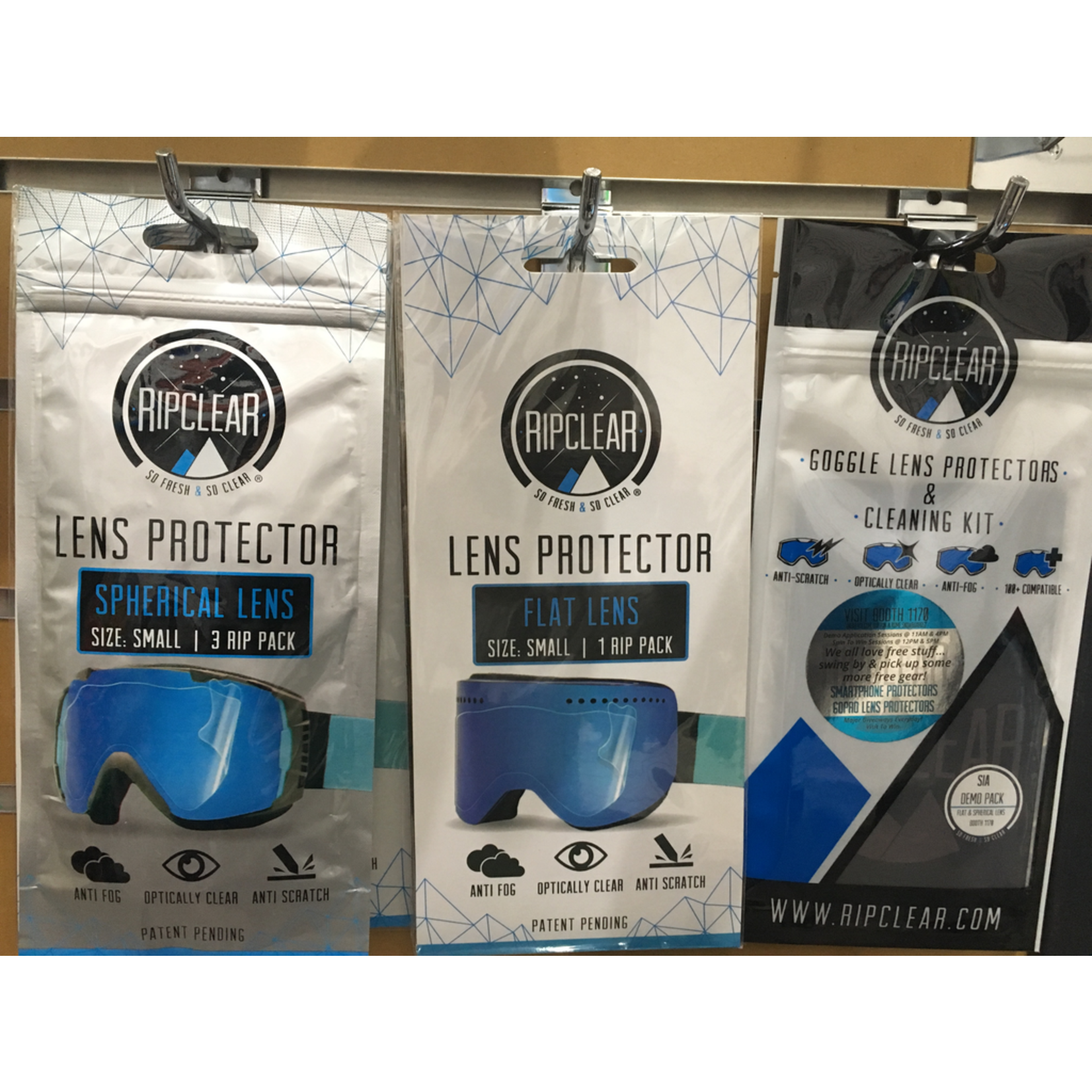 RIPCLEAR LENS PROTECTORS SINGLE PACK