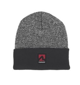 MARKER MARKER BEANIE BLACK HEATHER GREY