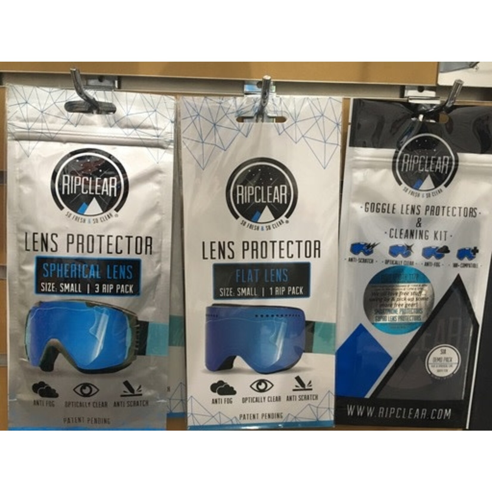 RIPCLEAR LENS PROTECTORS SINGLE PACK