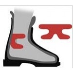 SKI BOOT PAD WRAP AROUND PAD SMALL FIRM FOAM SINGLE