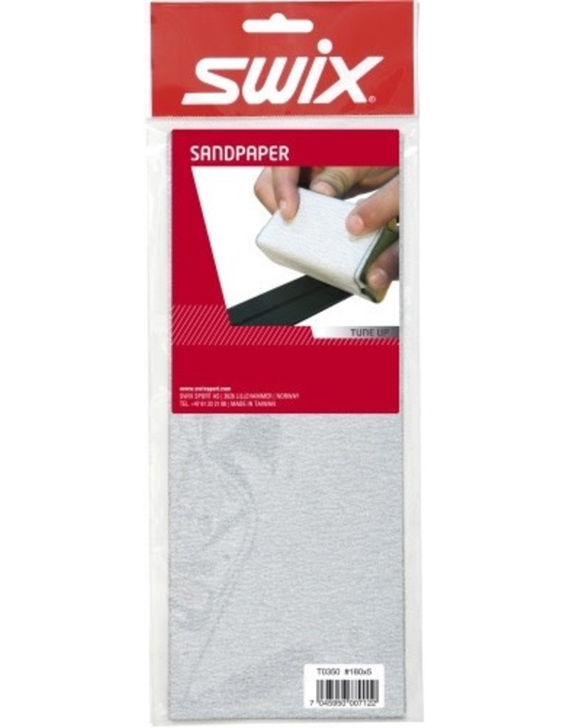 SWIX SWIX SANDING PAPER #180 (5 PCS.)