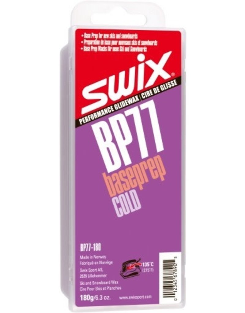 SWIX SWIX WAX BASE PREP BP77 HARD COLD 180G