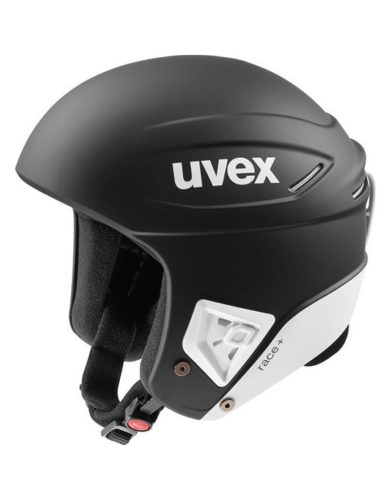 UVEX SKI HELMET RACE+ BLACK-WHITE - Foothills