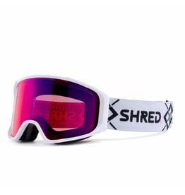 SHRED SHRED SKI GOGGLES SIMPLIFY+ BIGSHOW WHITE CBL BLAST/CBL SKY