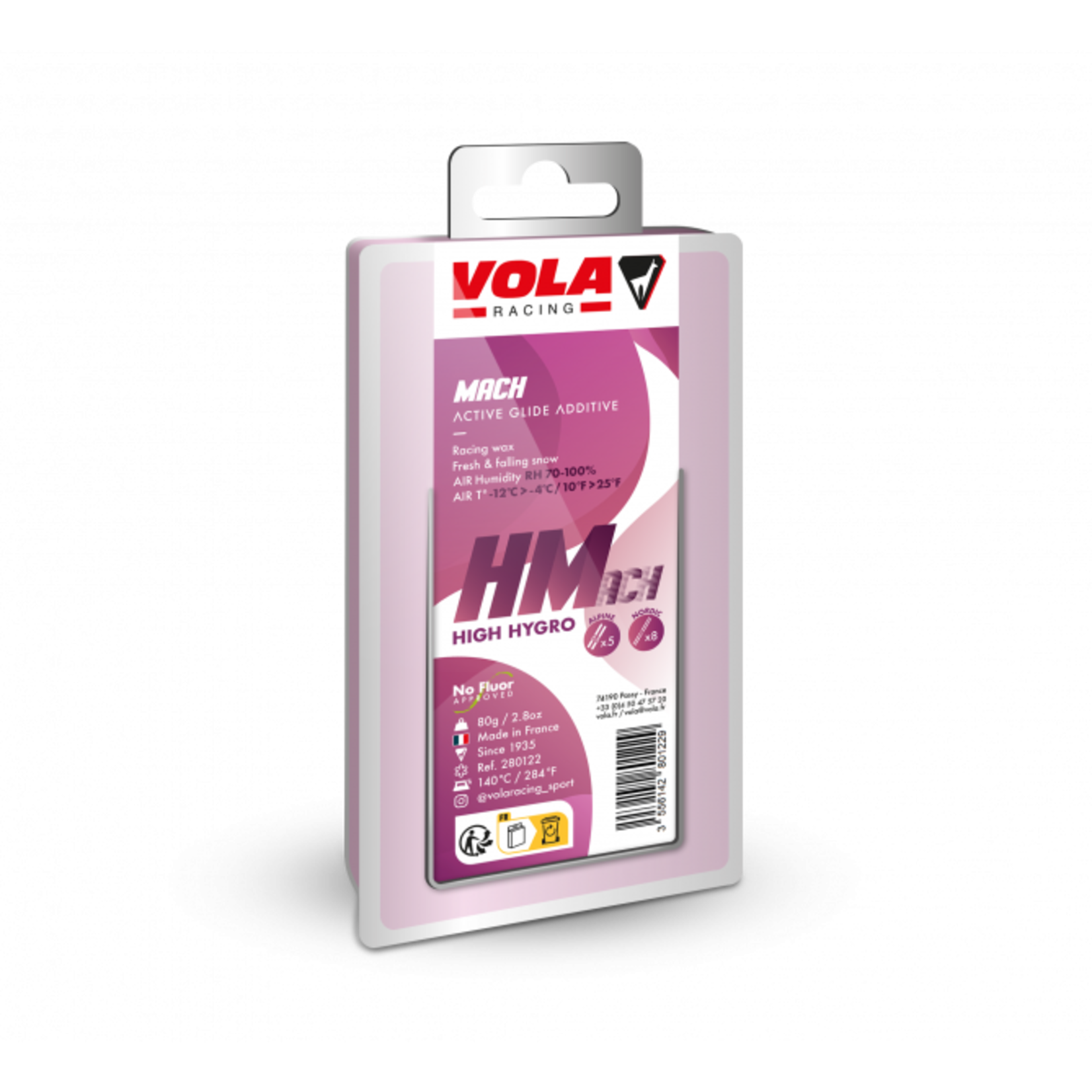 VOLA VOLA WAX H MACH PURPLE -12°C>-4°C/10°F>25°F 80G