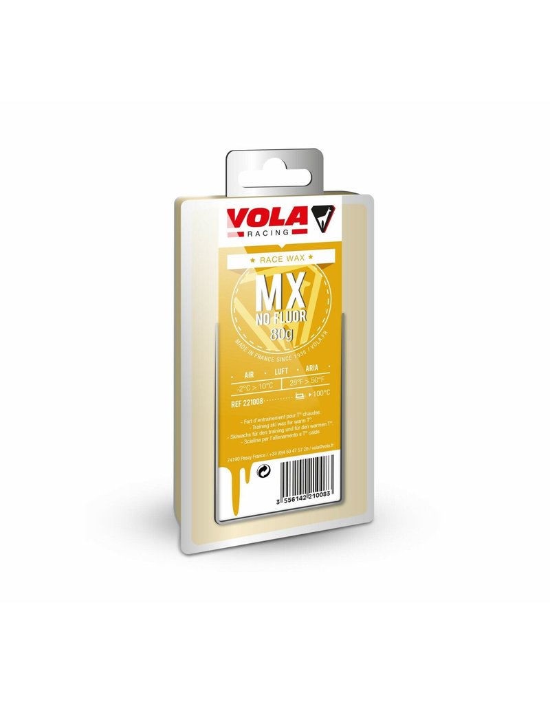 VOLA VOLA WAX MX YELLOW  -2°C>10°C/28°F>50°F 80G