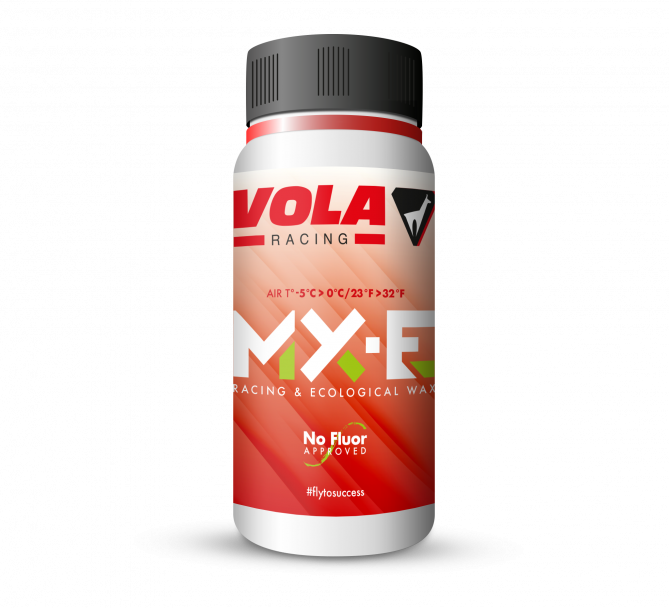 最新　VOLA　MX-E　リキッド　赤　250ml　holmenkol swix VOLA WAX MX-E RED LIQUID -5°C > 0°C / 23°F > 32°F 250ML