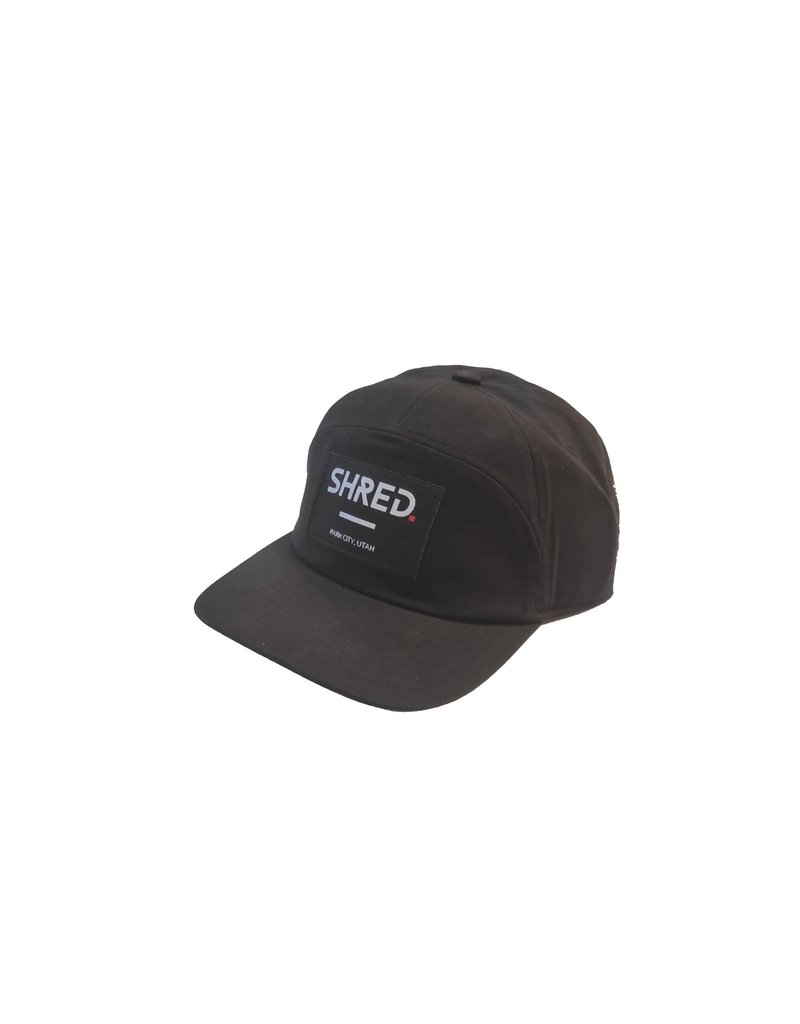 SHRED SHRED HAT RIDGE CAP BLACK