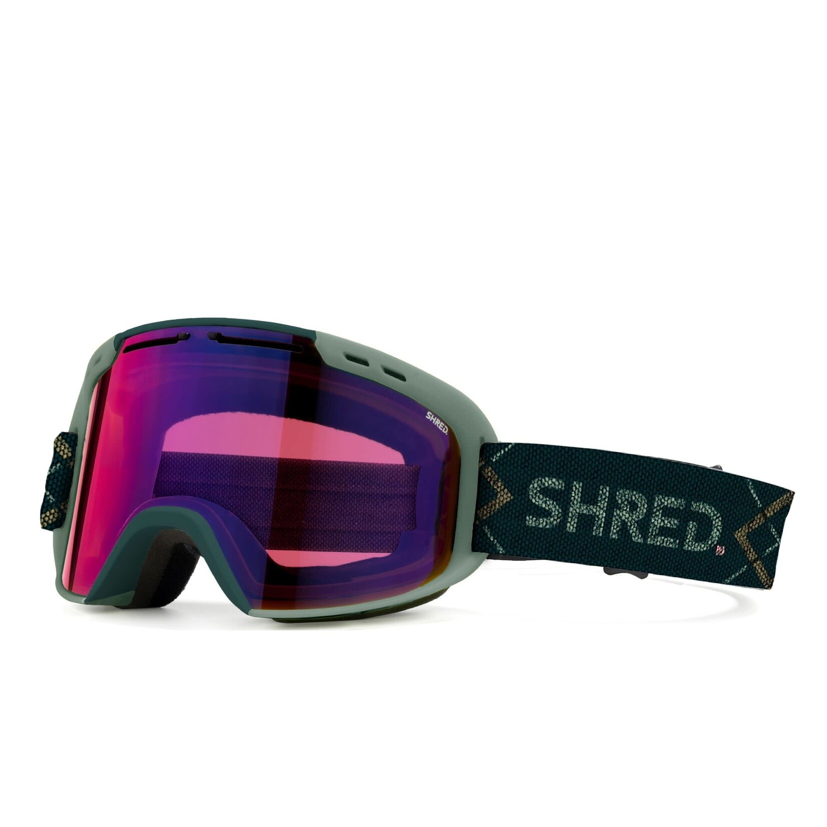 SHRED SHRED SKI GOGGLES AMAZIFY BIGSHOW RECYCLED -CBL BLAST