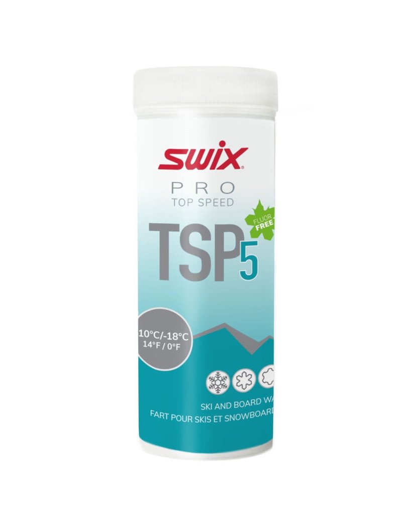 SWIX SWIX WAX PRO TOP SPEED 5 POWDER -18°C>-10°C/0°F>14°F 40G TSP5