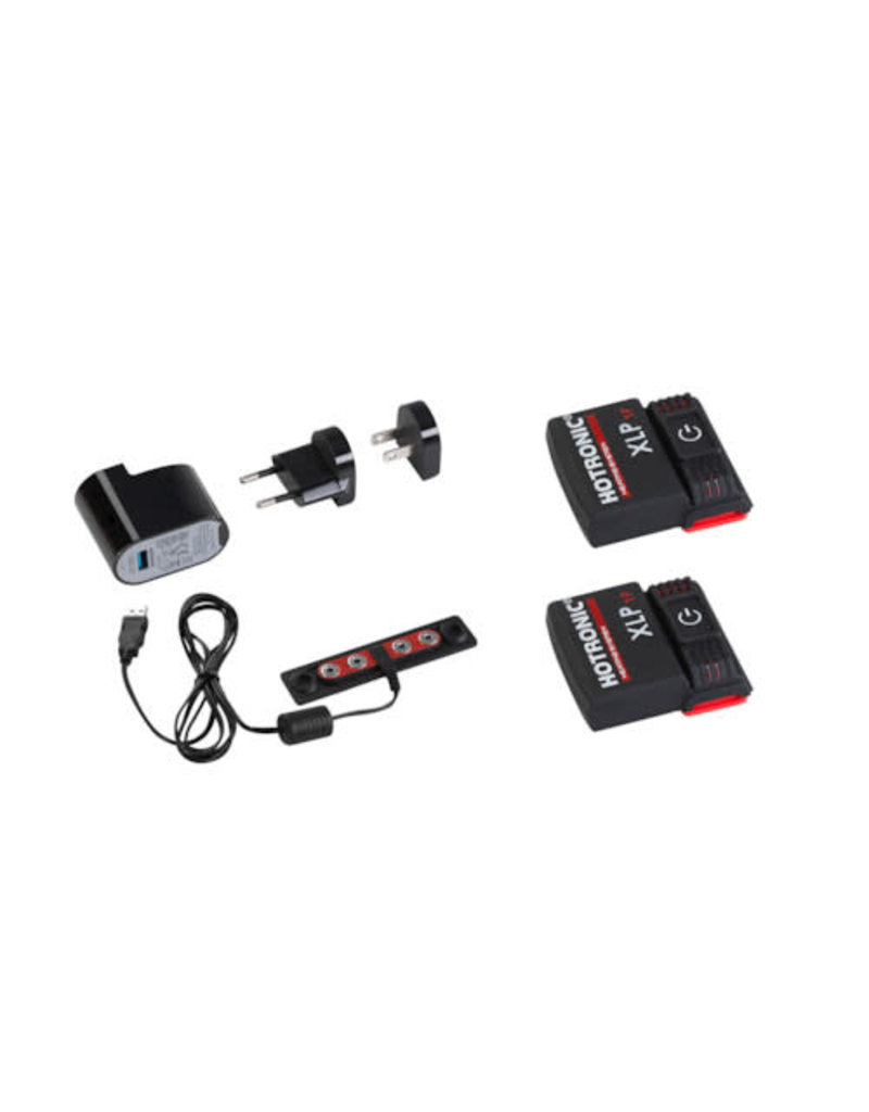 HOTRONIC HOTRONIC XLP 1P POWER SET (PR) BATTERY PACKS & RECHARGER