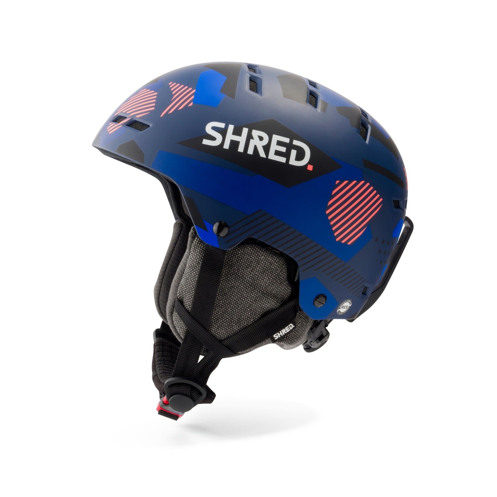 SHRED SHRED SKI HELMET TOTALITY NOSHOCK DUSK FLASH