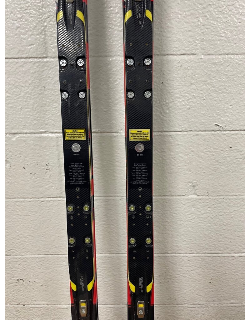 ATOMIC SKIS REDSTER SG DOUBLEDECK TI AA0025226 R40M 205CM USED