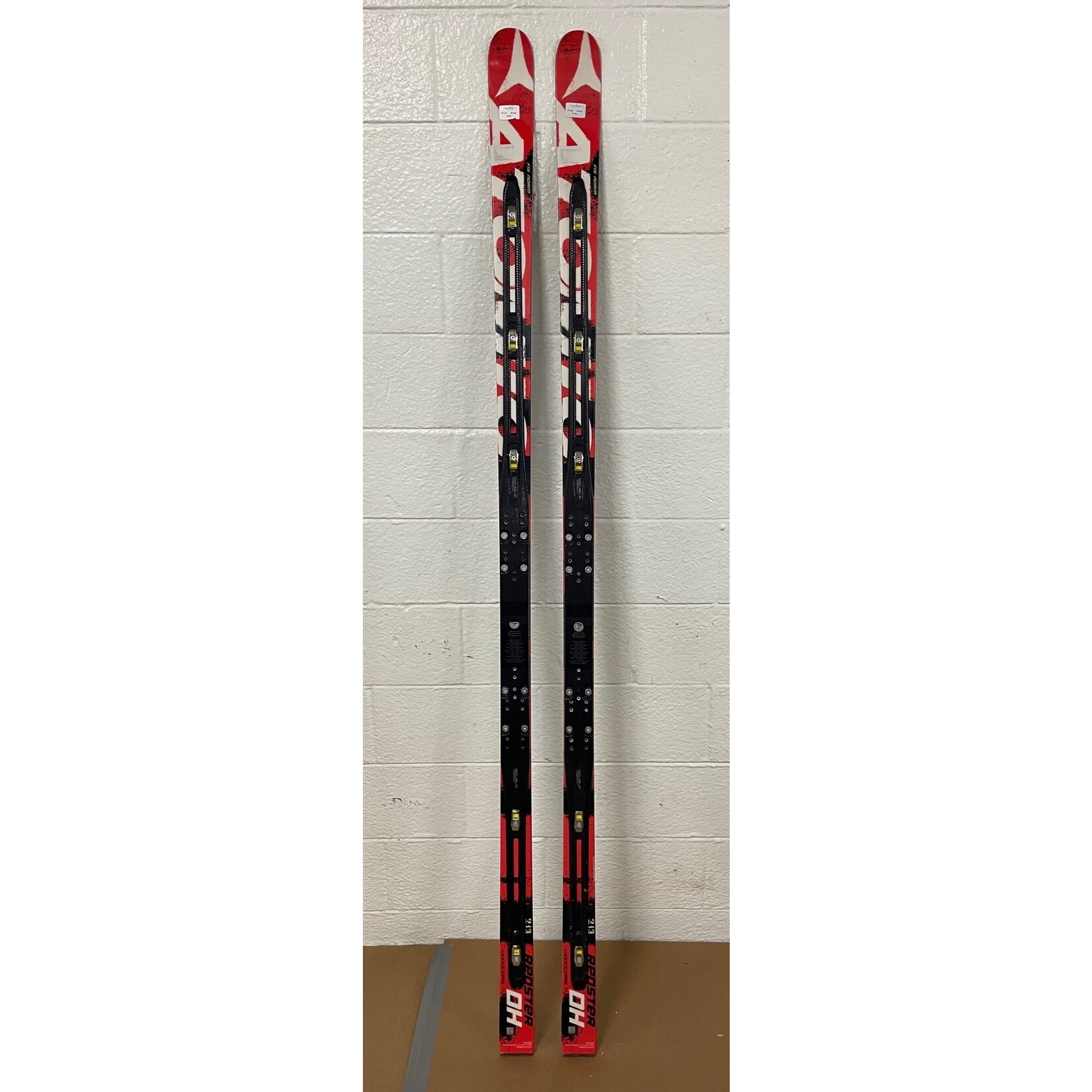 USED ATOMIC SKIS REDSTER DH DOUBLEDECK R50M 213CM AA0024946 USED
