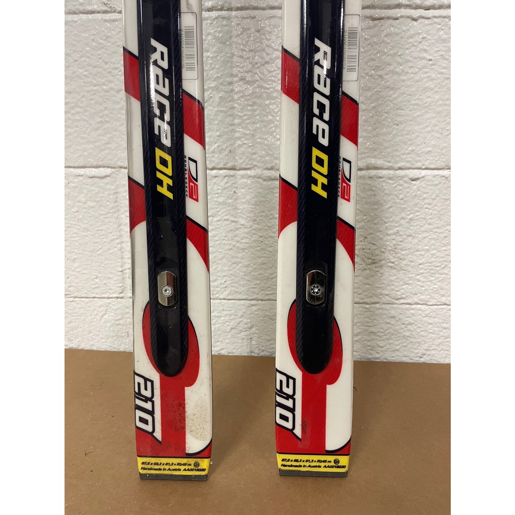 NEW ATOMIC SKIS RACE DH DOUBLEDECK D2 TI R45M 210CM AA0018020 NEW