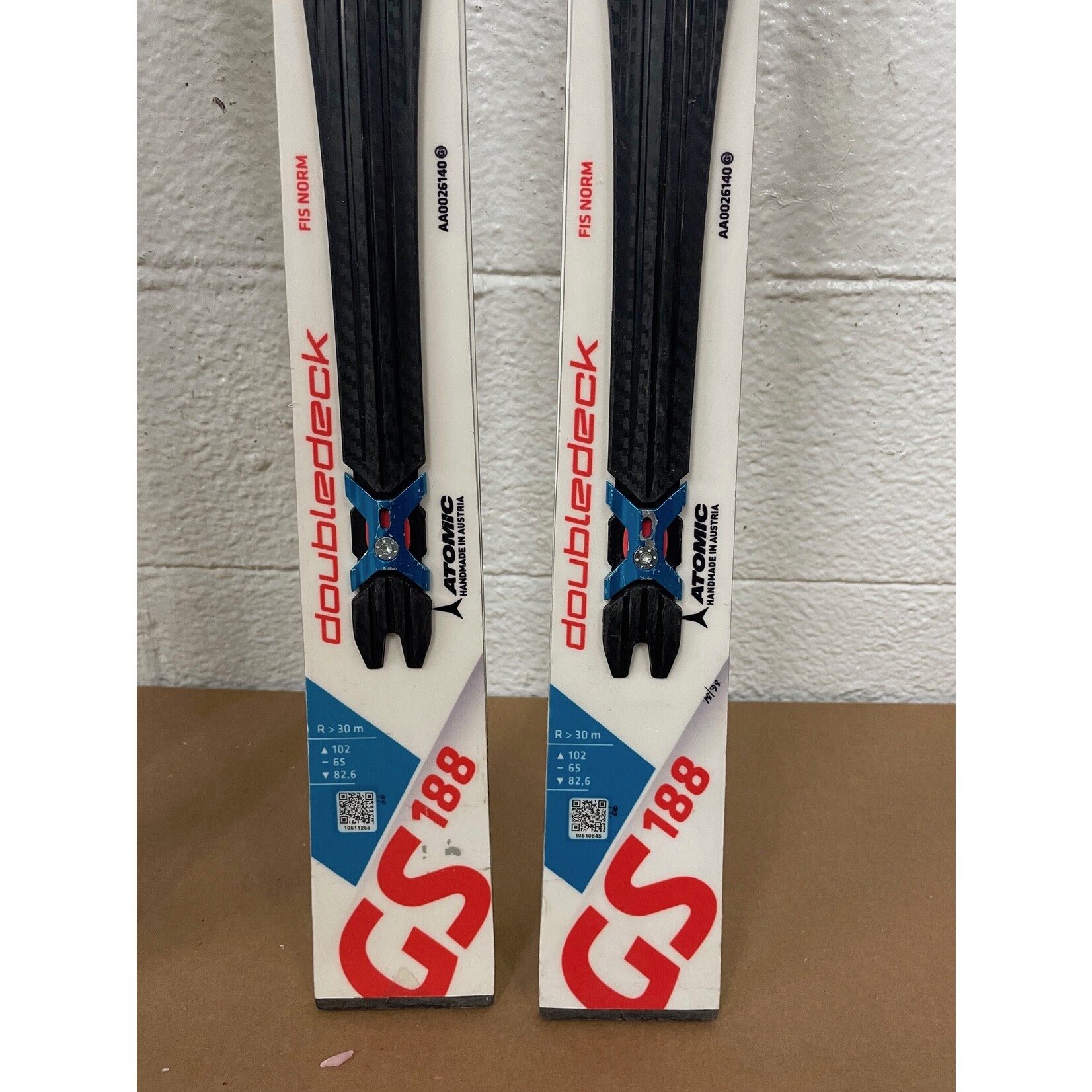 USED ATOMIC SKIS REDSTER GS DOUBLEDECK TI R30M 188CM AA0026140 USED