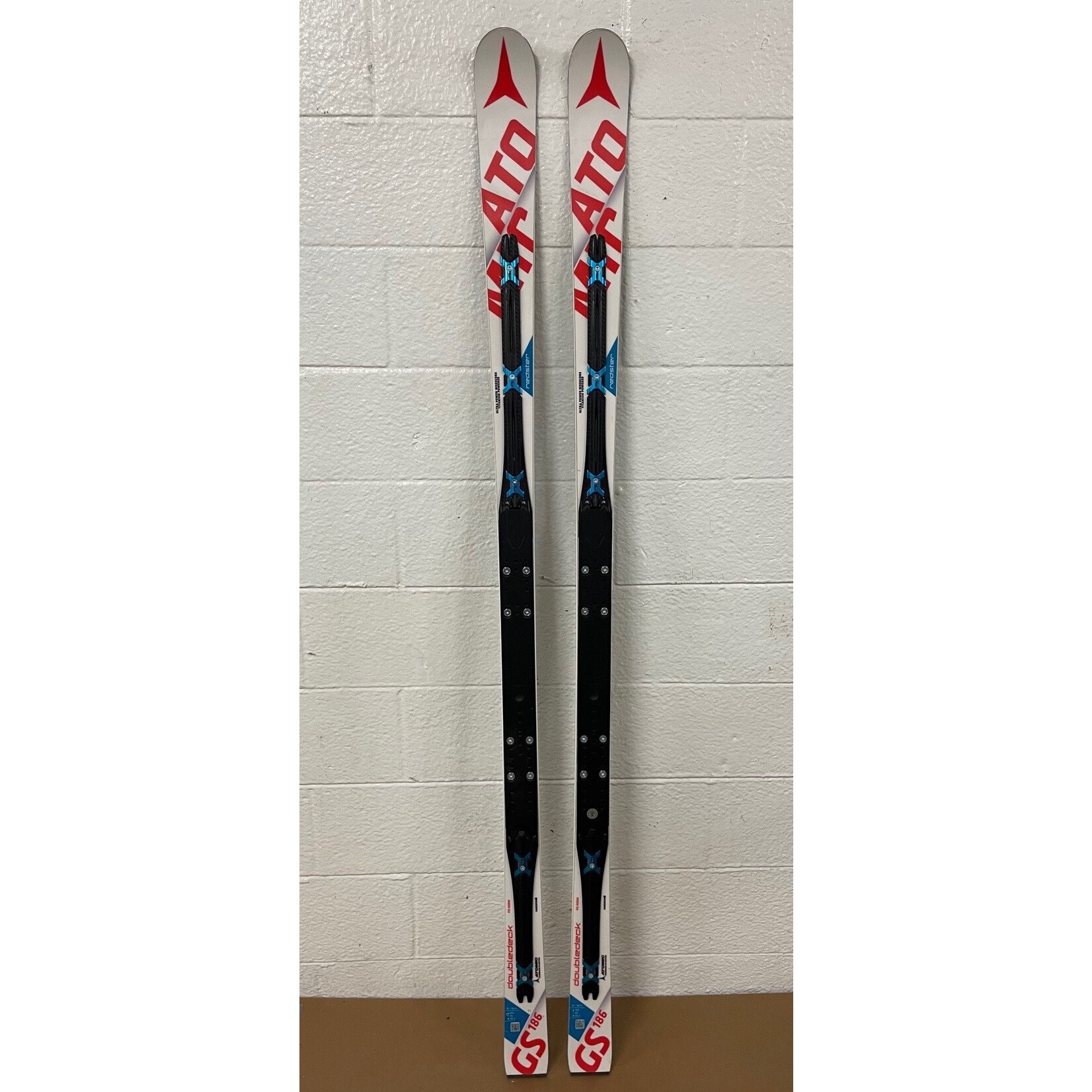 NEW ATOMIC SKIS REDSTER GS DOUBLEDECK TI R26M 186CM AA0026134 NEW