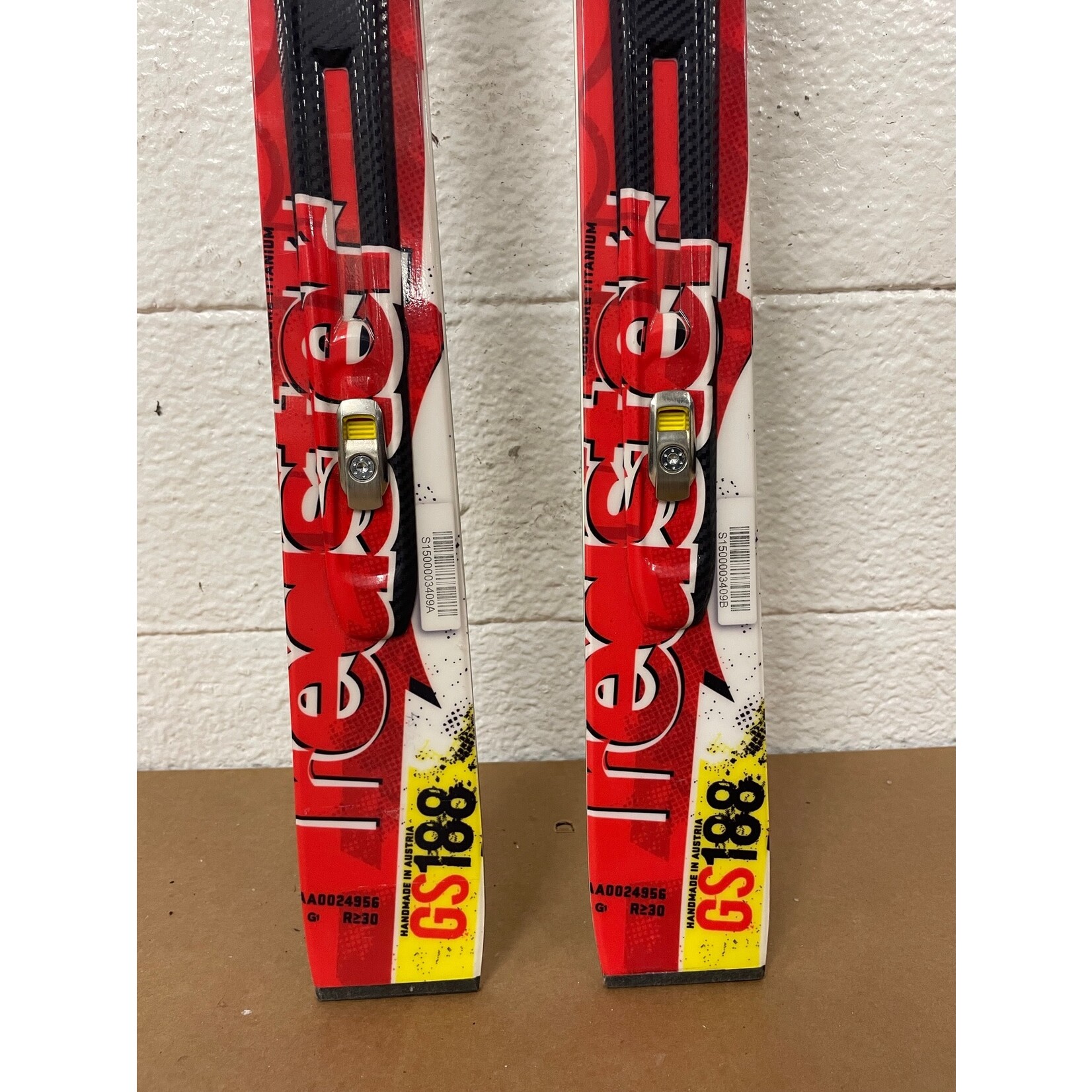 NEW ATOMIC SKIS REDSTER GS DOUBLEDECK TI R30M 188CM AA0024956 NEW