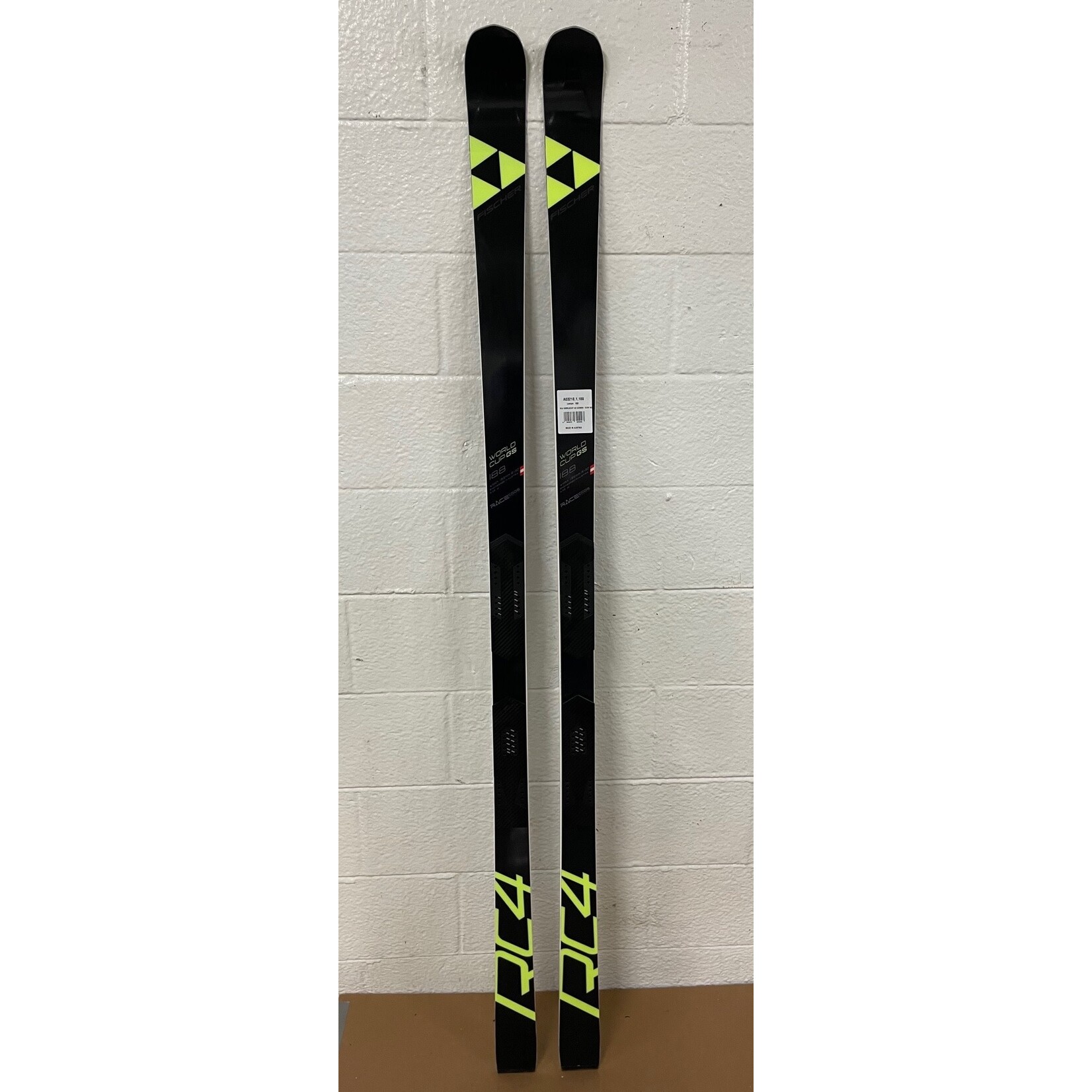 FISCHER FISCHER 2019 SKIS RC4 WC GS NATIONAL MEDIUM CURV BOOSTER 188CM NEW