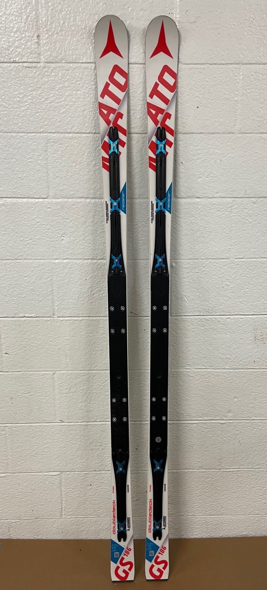 ATOMIC SKIS REDSTER GS DOUBLEDECK TI R26M 186CM AA0026134 NEW