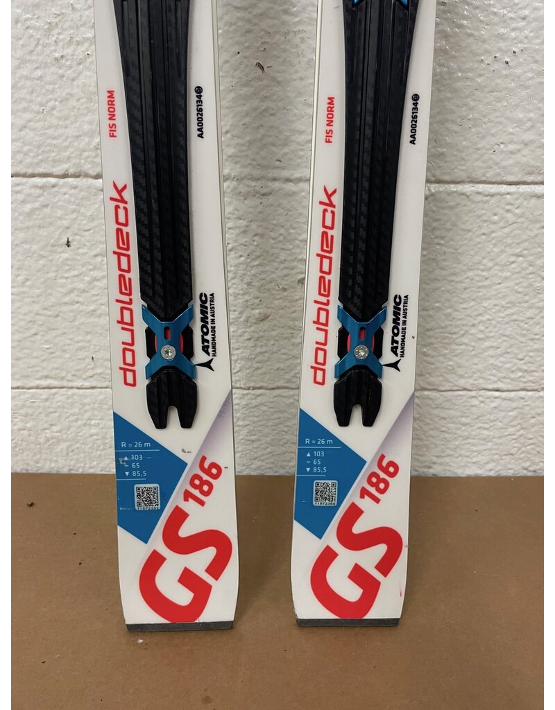 ATOMIC SKIS REDSTER GS DOUBLEDECK TI R26M 186CM AA0026134 NEW