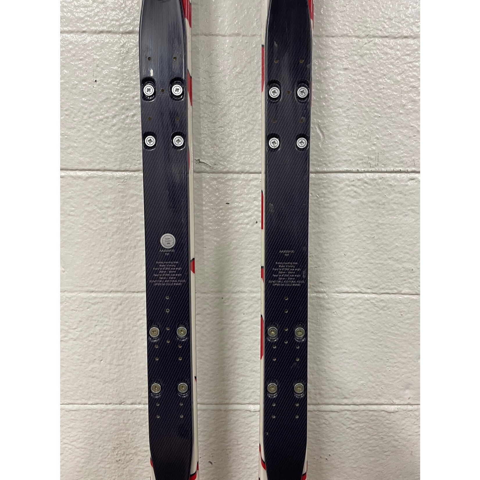 NEW ATOMIC SKIS RACE GS DOUBLEDECK D2 TI R27M 191CM AA0009100 NEW