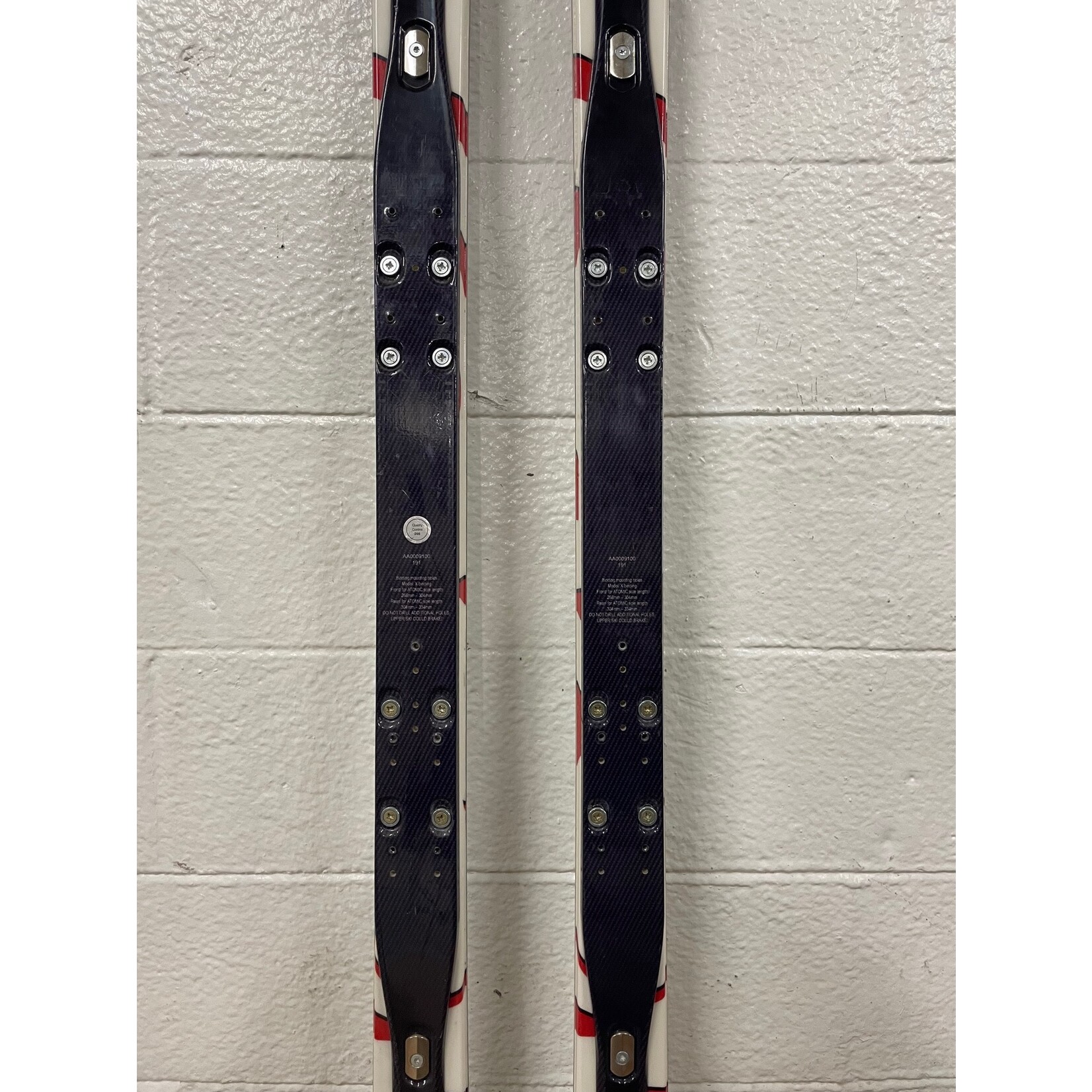 USED ATOMIC SKIS RACE GS DOUBLEDECK D2 TI R27M 191CM AA0009100 USED