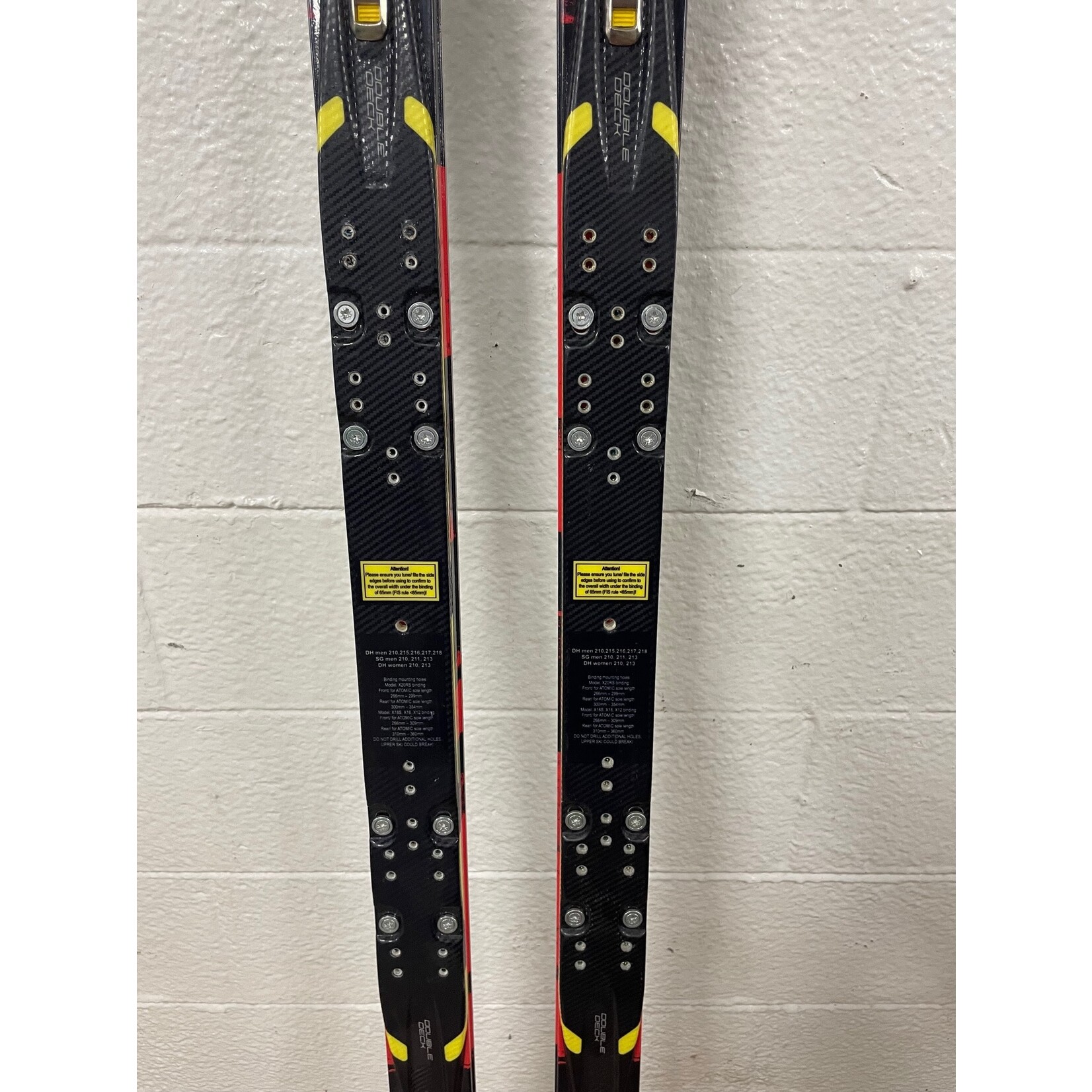 ATOMIC SKIS REDSTER SG DOUBLEDECK TI R45M 210CM AA0025224 ATOMIC SKIS REDSTER SG DOUBLEDECK TI R45M 210CM AA0025224