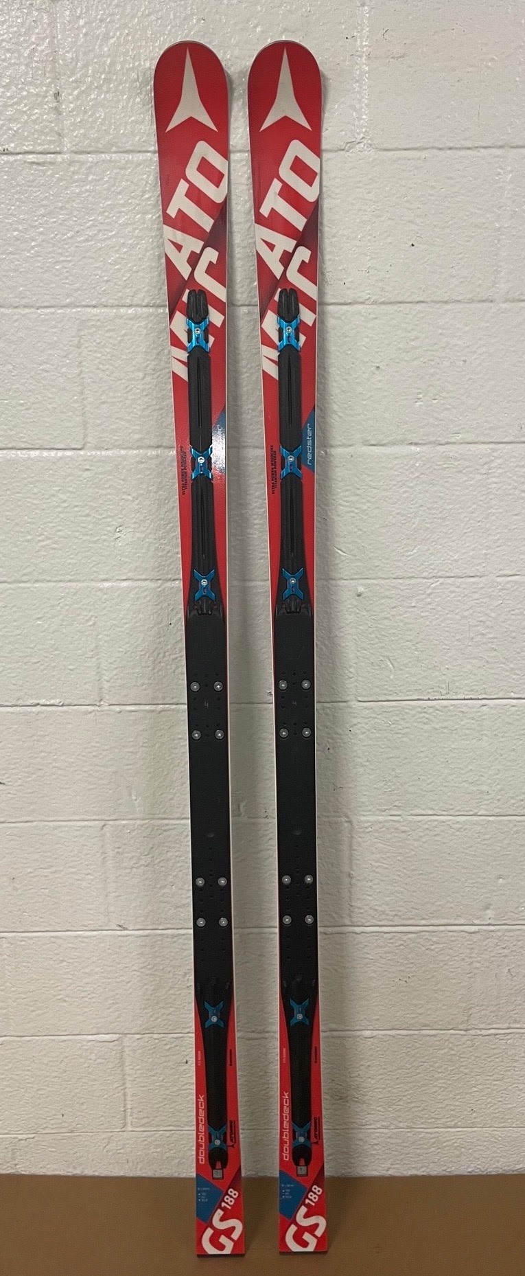 ATOMIC SKIS REDSTER GS DOUBLEDECK TI AA0025854 R30M 188CM NEW