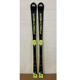 FISCHER USED FISCHER 2022 SKIS RC4 WC SL MN NATIONAL MEDIUM MO-PLATE 165CM USED