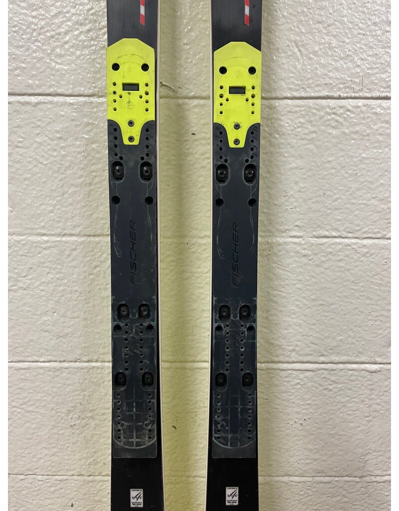 FISCHER USED FISCHER 2022 SKIS RC4 WC SL MN NATIONAL MEDIUM MO-PLATE 165CM USED