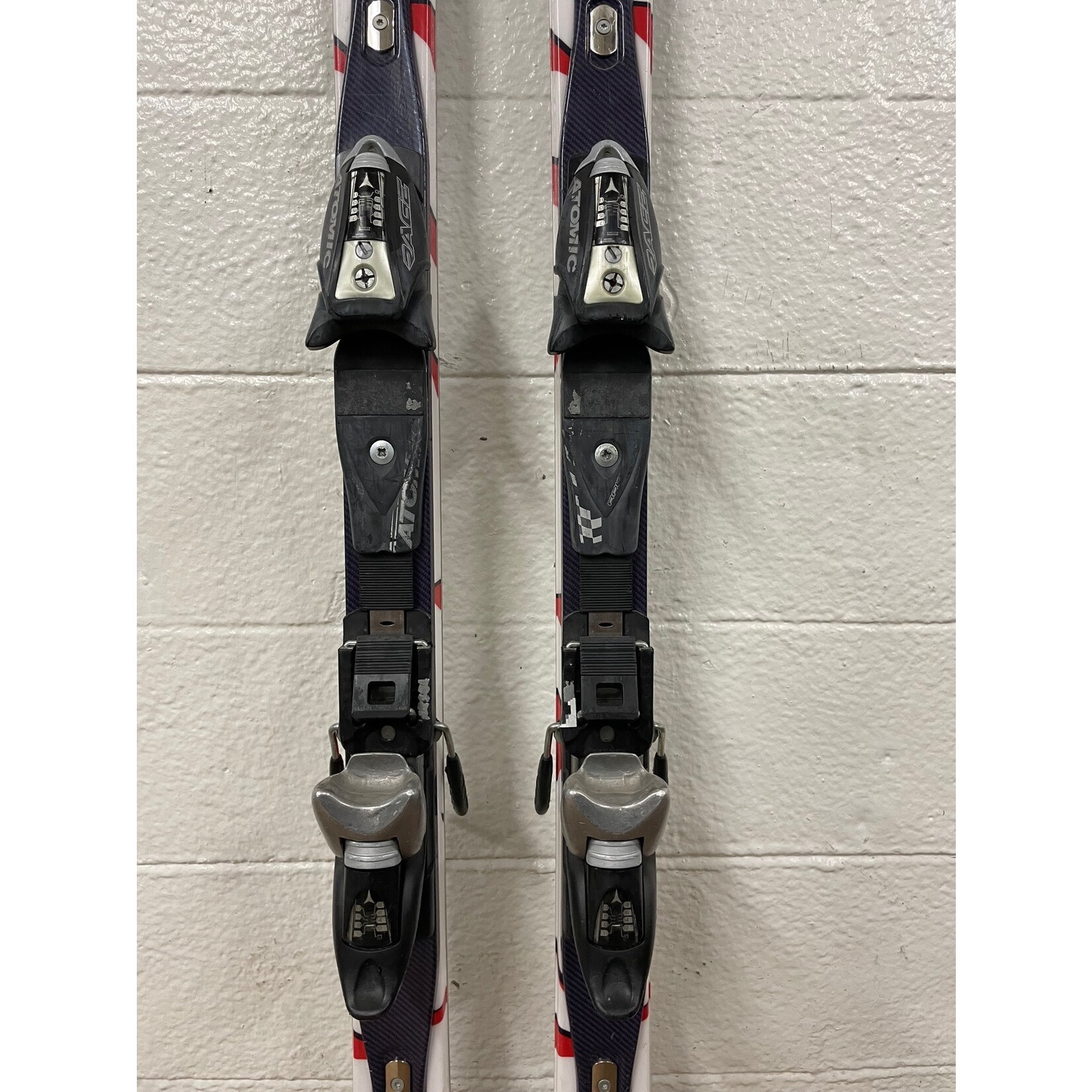 USED ATOMIC SKIS RACE GS D2 R23M 184CM A115200 + RACE 10/18 METAL USED
