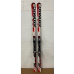 USED ATOMIC SKIS RACE GS12 R21M 191CM A062504 + ATOMIC RACE10/18 METAL USED