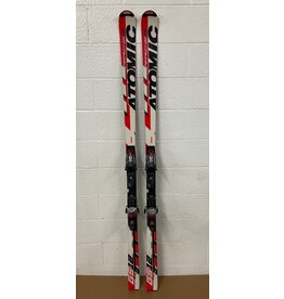 USED ATOMIC SKIS RACE GS12 R21M 191CM A062504 + ATOMIC RACE10/18 METAL USED