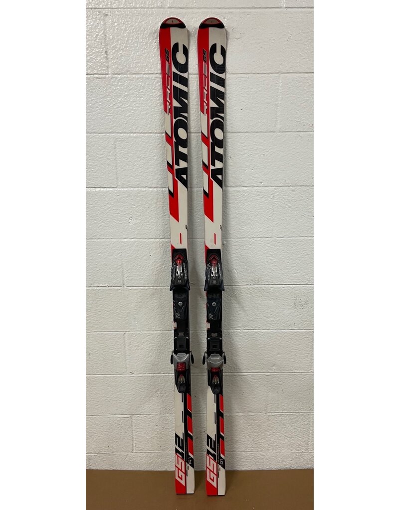 ATOMIC SKIS RACE GS12 R21M 191CM A062504 + ATOMIC RACE10/18 METAL