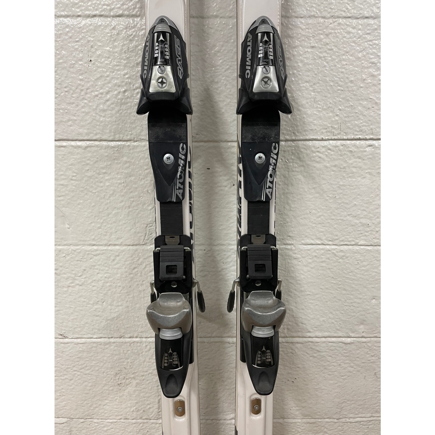 USED ATOMIC SKIS RACE GS12 DOUBLEDECK TI R27M 191CM A085050 + ATOMIC RACE10/18 METAL USED