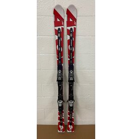 ATOMIC USED ATOMIC SKIS RACE SL D2 R13M 165CM A115260 + RACE 10/18 METAL USED