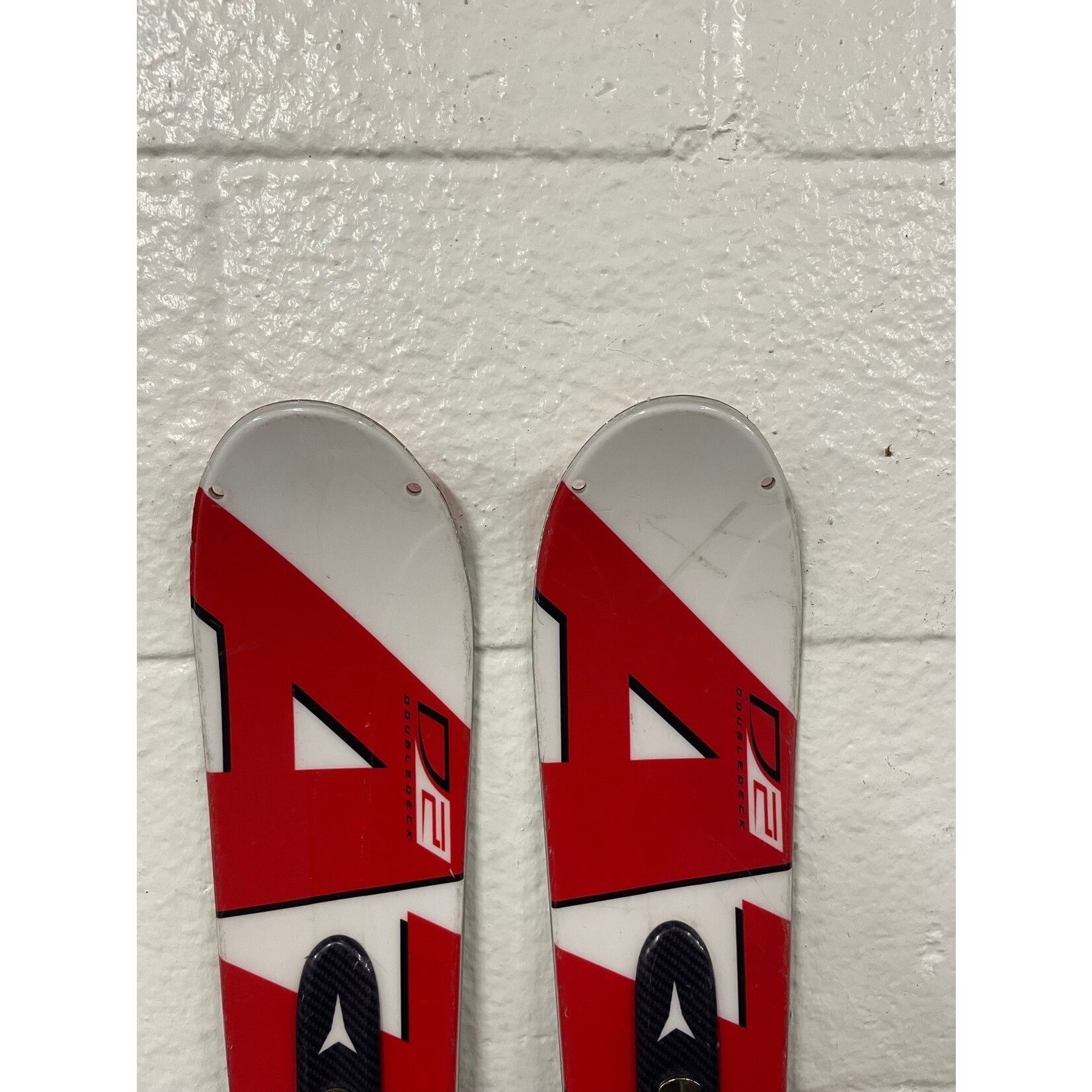 USED ATOMIC SKIS RACE SL D2 R13M 165CM A115260 + RACE 10/18 METAL USED