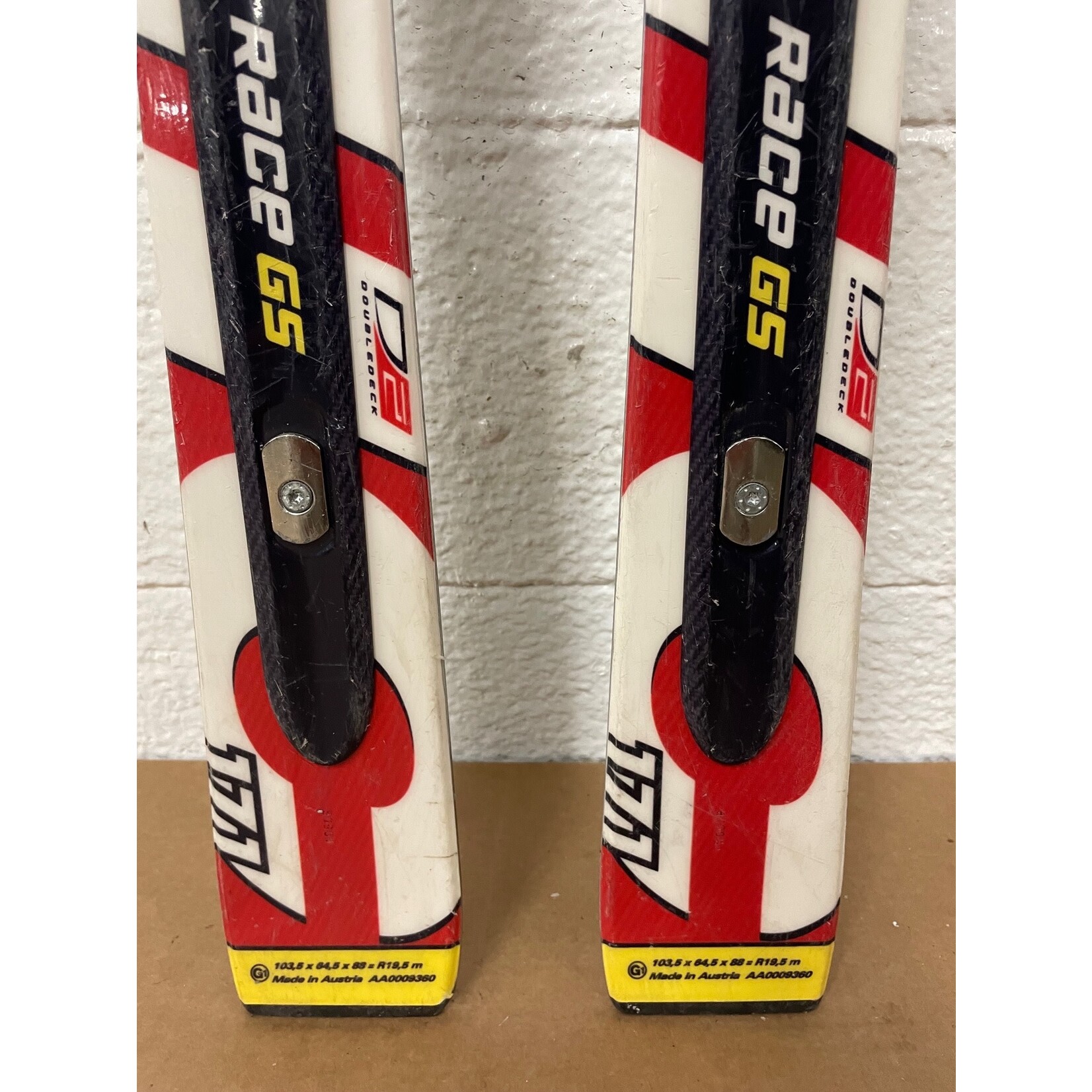 USED ATOMIC SKIS RACE GS DOUBLEDECK D2 TI JR R19.5M 171CM AA0009360 USED